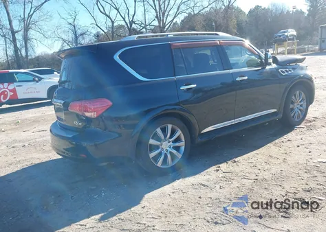 2012 Infiniti Qx56 from USA, damaged, VIN JN8AZ2ND8C9715372